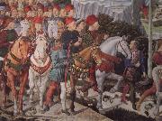 Benozzo Gozzoli The train of the holy three Konige France oil painting reproduction